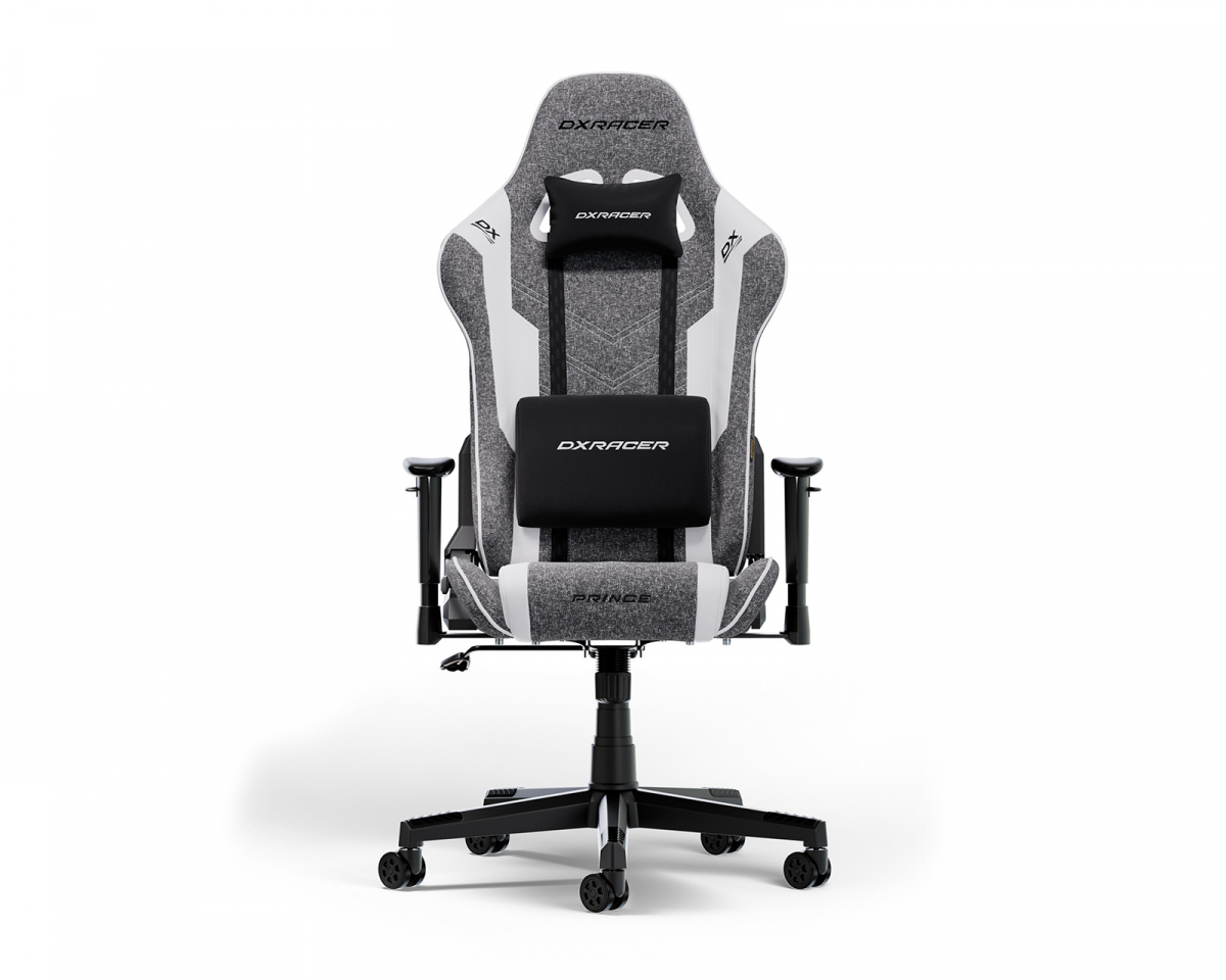 PRINCE L Grey & White Fabric in the group Chairs / Prince Series at DXRacer Distribution Europe (30073)