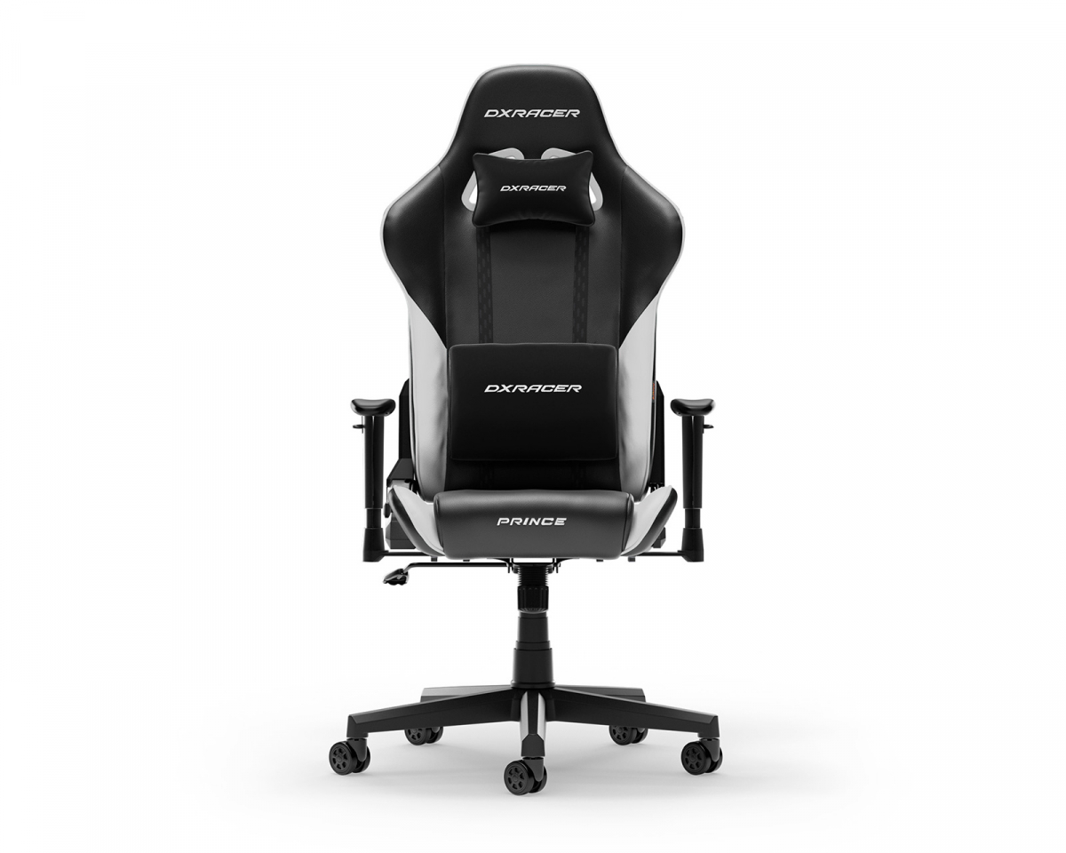 PRINCE L Black & White PVC Leather in the group Chairs / Prince Series at DXRacer Distribution Europe (32119)