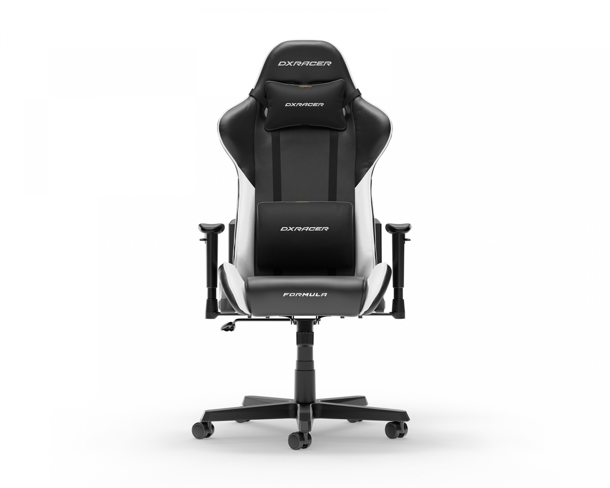 FORMULA L Black & White PVC Leather in the group Chairs / Formula Series at DXRacer Distribution Europe (32123)