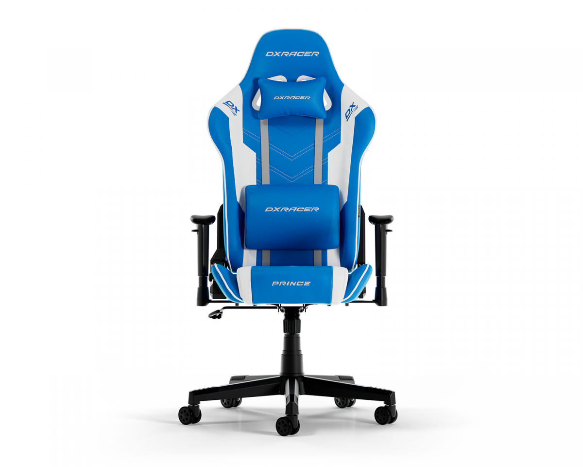 DXRacer PRINCE L Blue White PVC Leather DXRacer Europe