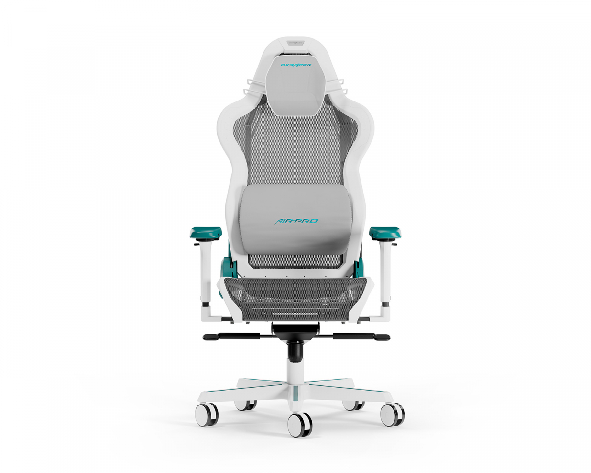 DXRacer AIR L White Cyan Mesh DXRacer Europe