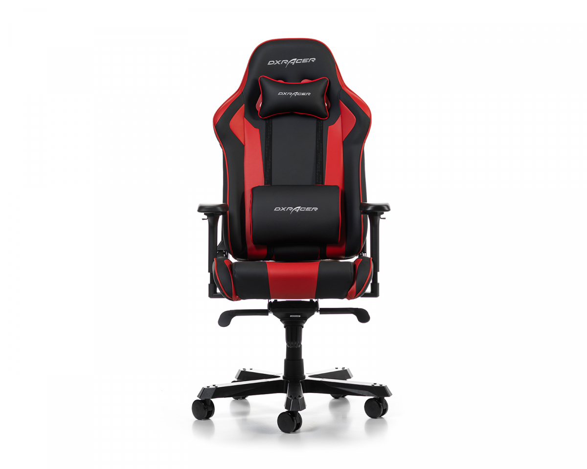 DXRacer KING XL Black & Red PVC Leather - DXRacer-Europe.com