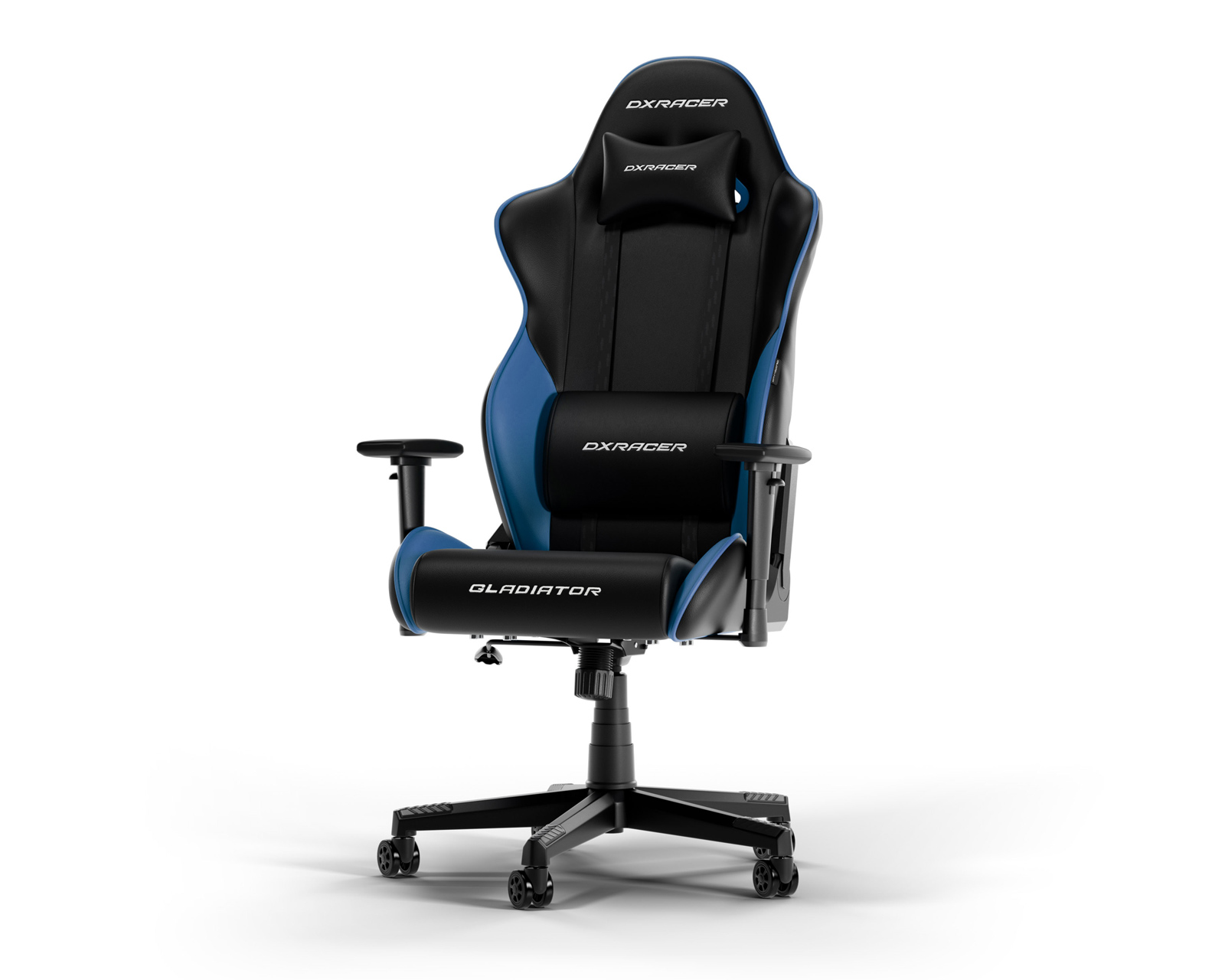 DXRacer GLADIATOR L Black Blue PVC Leather DXRacer Europe