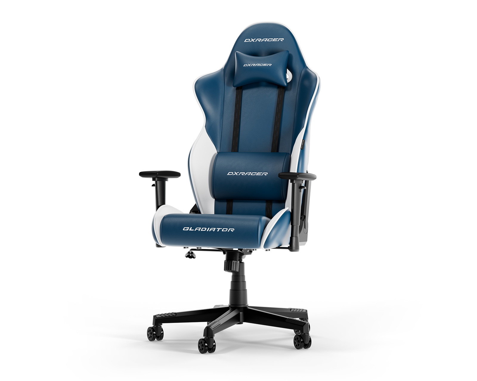 DXRacer GLADIATOR L Blue White PVC Leather DXRacer Europe